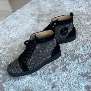 Christian Louboutin Crystal Sneakers size 38.5
